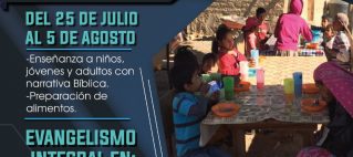 Viaje misionero a Jalisco del 25 al 31 de Julio 2021